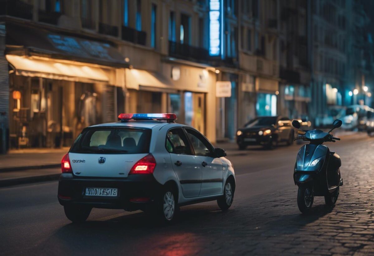 L'automobilista che ha colpito lo scooter è stato arrestato con l'accusa di omicidio premeditato.