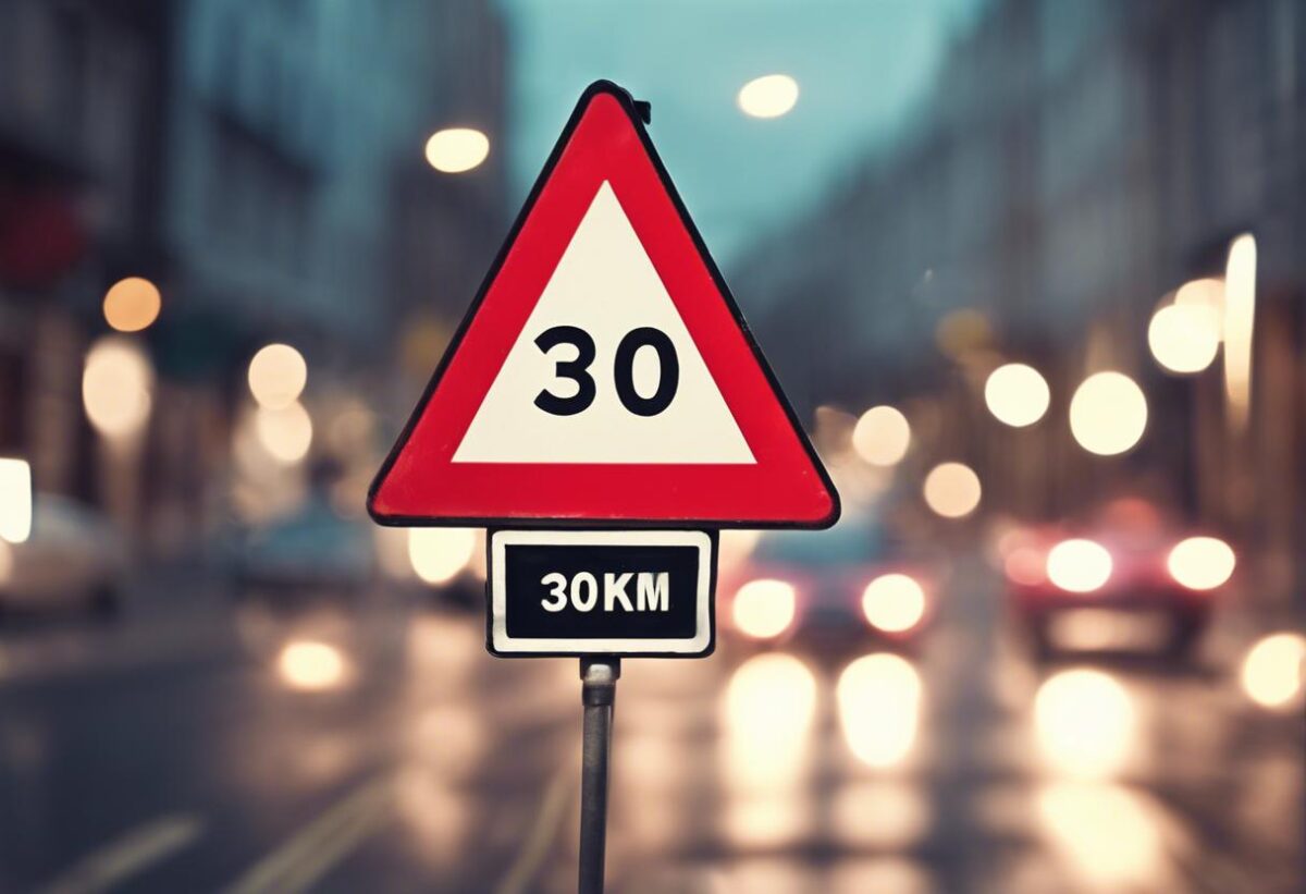 L'implementazione di aree con limite di velocità di 30 km/h nelle aree urbane porta ad una diminuzione del 23% degli incidenti stradali.
