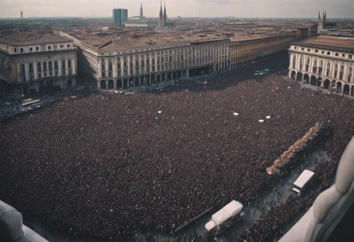 Migliaia di persone, da Jovanotti a Gianni Morandi, hanno affollato Milano per rendere omaggio a Luca Salvadori nel suo funerale.