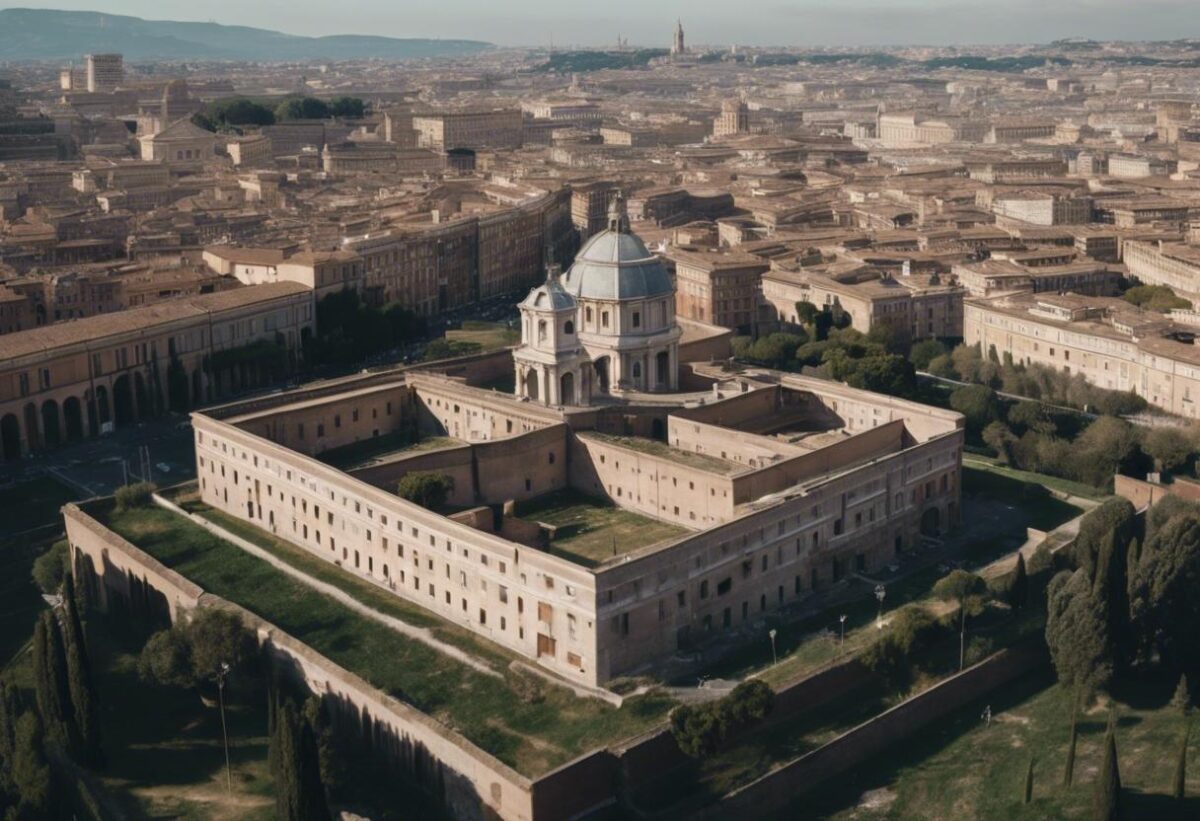 Ci sono stati tumulti nel penitenziario Regina Coeli a Roma.