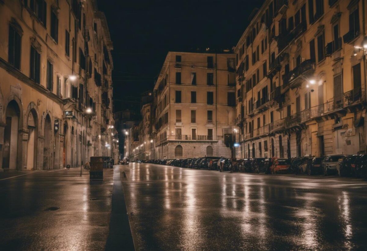 Galleria fotografica - Genova: a seguito del derby Coppa Italia, la notte è stata contrassegnata da violenti scontri che hanno provocato 8 feriti e portato all'arresto di 10 persone.