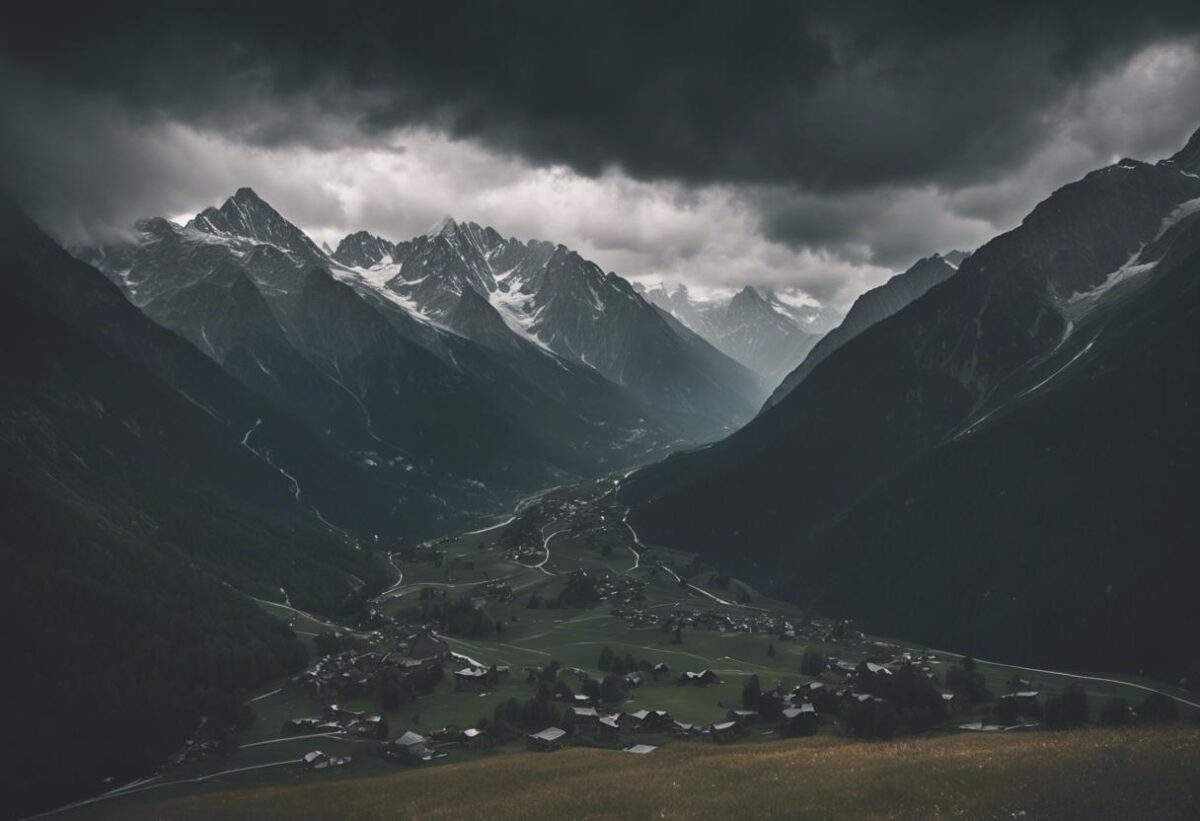Condizioni climatiche avverse hanno provocato allagamenti in Val Veny e uno smottamento in Valgrisenche ad alta quota.