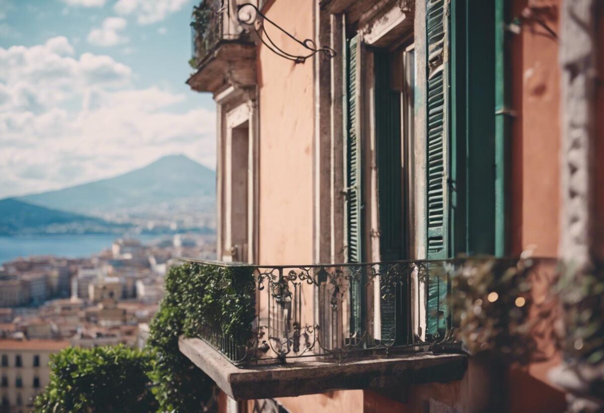 Il noto interprete neomelodico Topolino, da Napoli, si esibisce dal suo balcone, provocando reazioni miste tra i residenti locali.