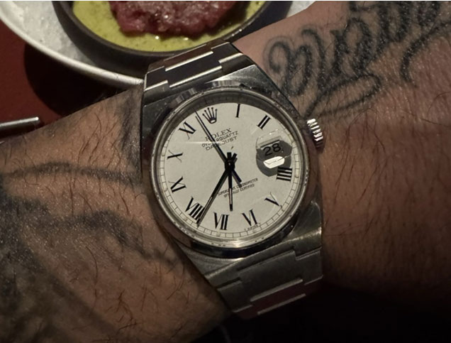 Paga la cena con un Rolex: 1200 di conto, gliene ha lasciati quasi 3000