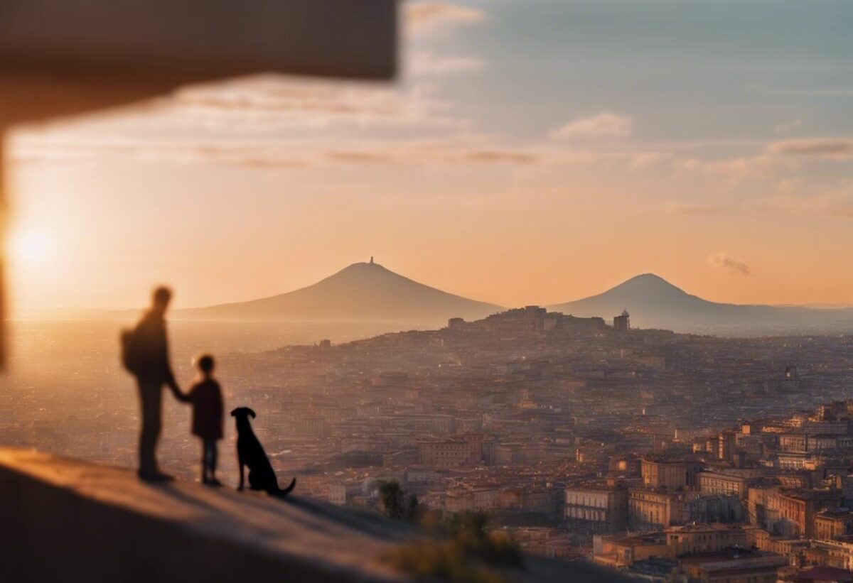 Una famiglia di Napoli ha perso il loro cane che è stato rubato. Il padre della bambina, che risulta essere disabile, chiede disperatamente aiuto per ritrovare il cane.