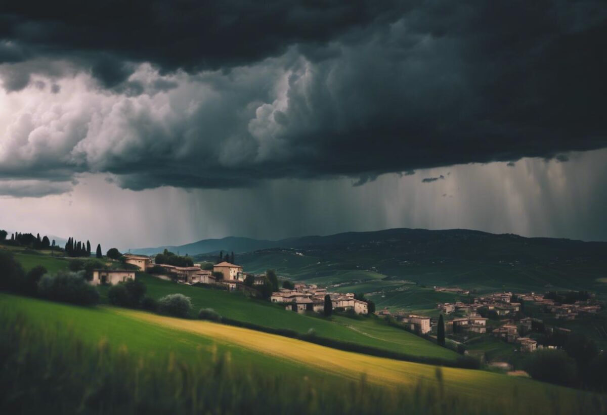 Condizioni meteorologiche avverse: allerta di livello arancione in Veneto, Emilia-Romagna, Toscana, Marche e Umbria.