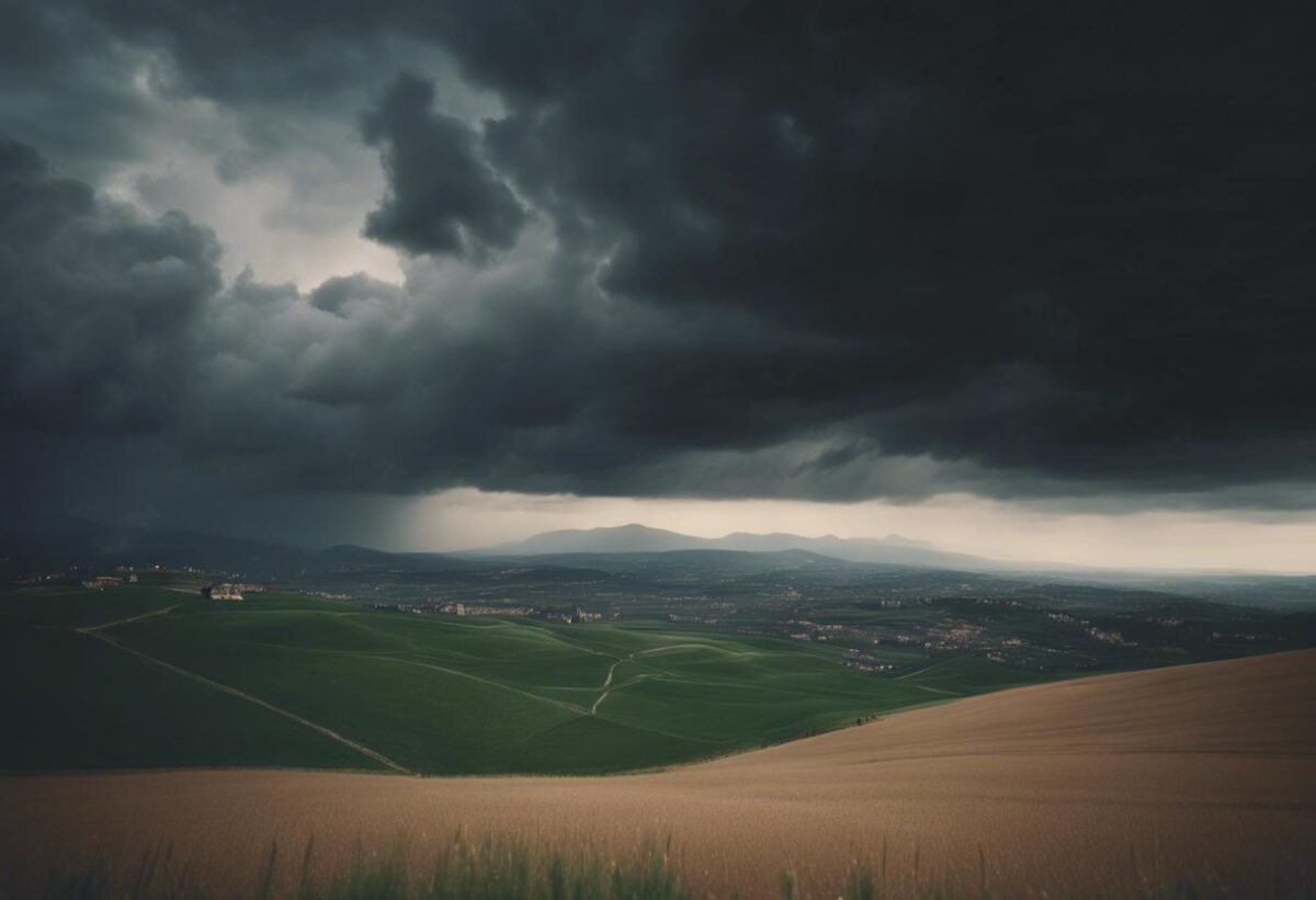Allerta arancione per condizioni meteorologiche avverse riguardo Veneto, Emilia-Romagna, Toscana, Marche e Umbria.