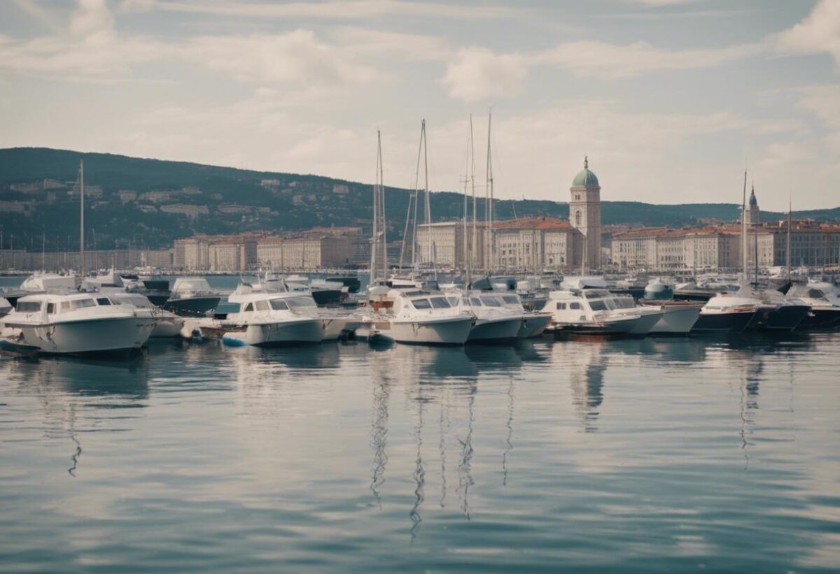 A Trieste, a causa della bora, è stata rinviata l’imbarcazione di passeggeri.