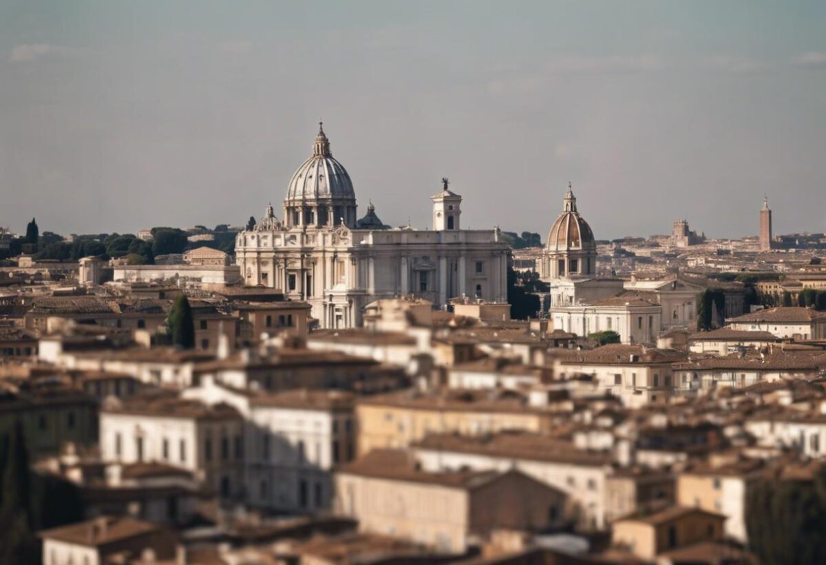 Roma, metropoli sottoposta a rigorosi controlli in occasione della manifestazione a favore della Palestina.