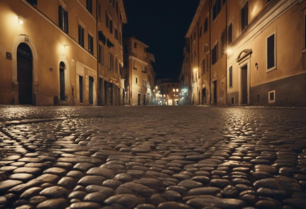 A Roma, è stato arrestato un pitone che si muoveva sul marciapiede.
