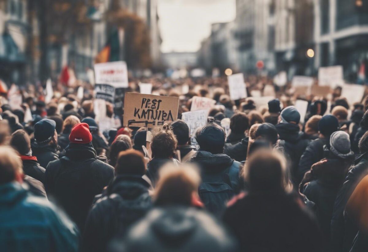 La manifestazione a favore della Palestina ha visto l'emergere di episodi di violenza, scatenando una vera e propria caccia ai responsabili dei disordini.