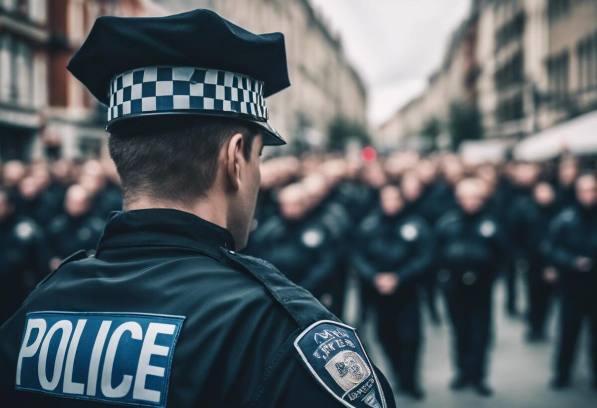 Un poliziotto ha dovuto affrontare il rischio di essere linciato dopo aver sparato a un uomo.