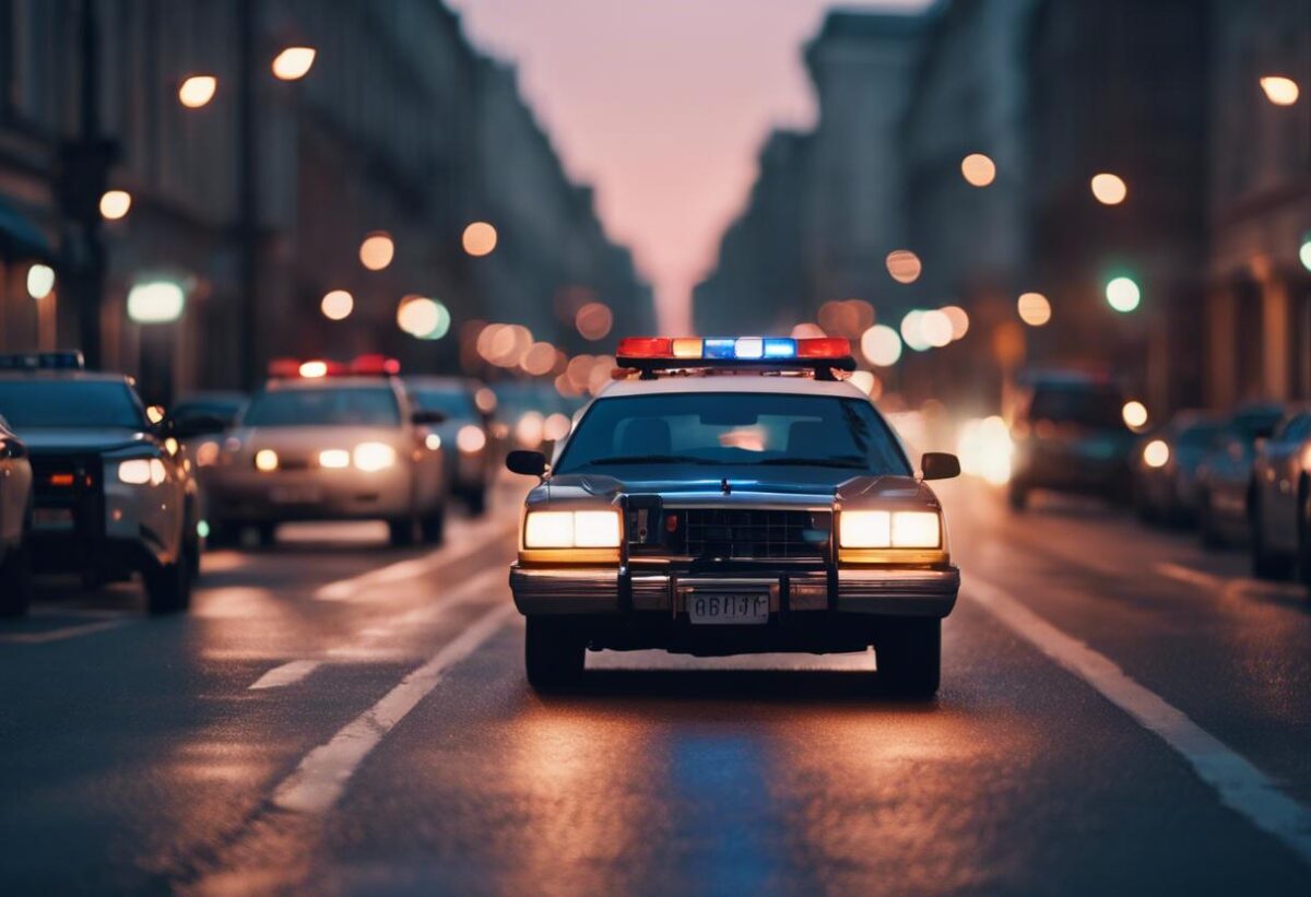 L'agente di polizia si recava al lavoro dopo aver risposto a un attacco.