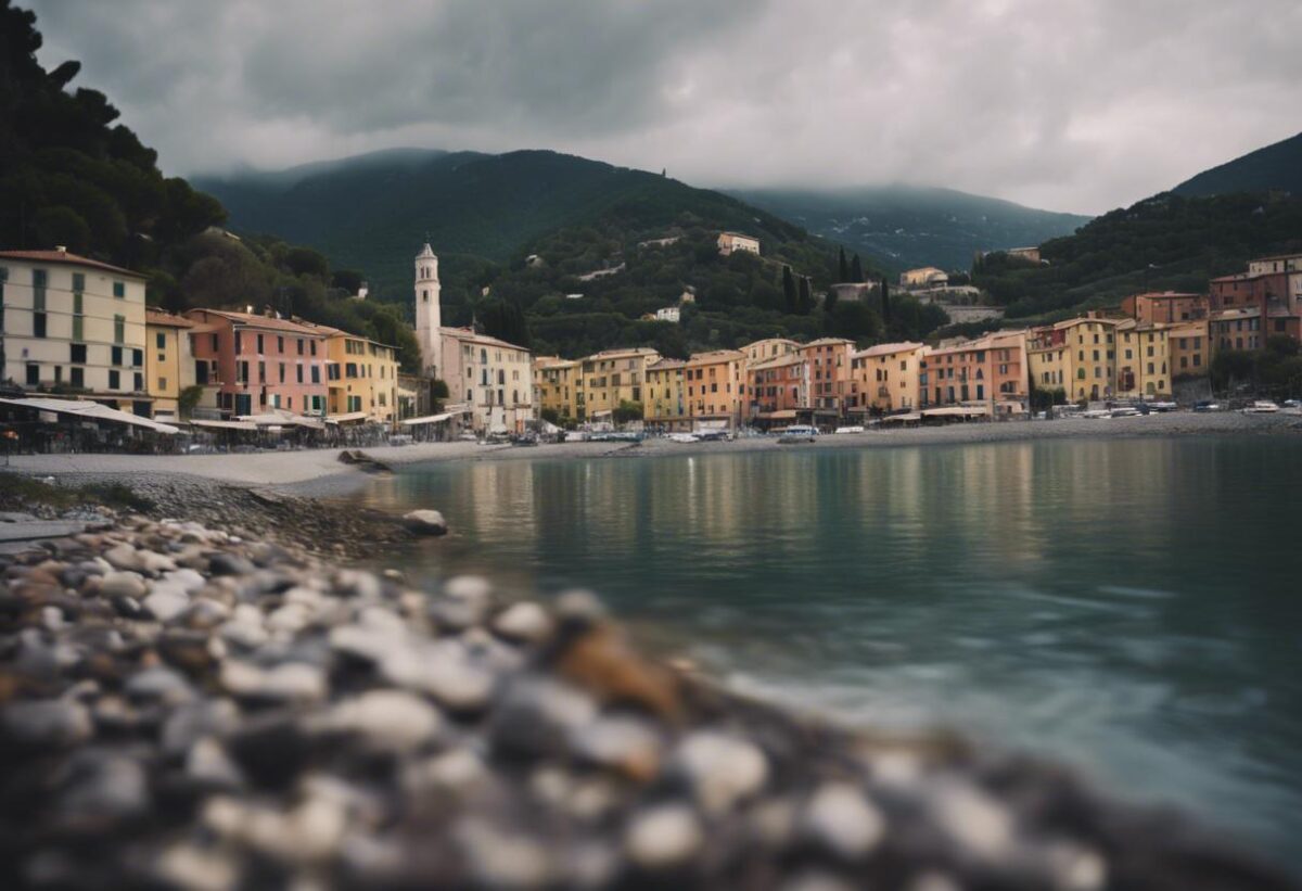 Maltempo in Liguria: smottamenti del terreno e straripamenti dei corsi d'acqua.