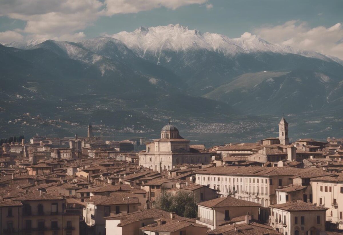 Un gruppo di lupi è stato segnalato nel centro di L'Aquila.