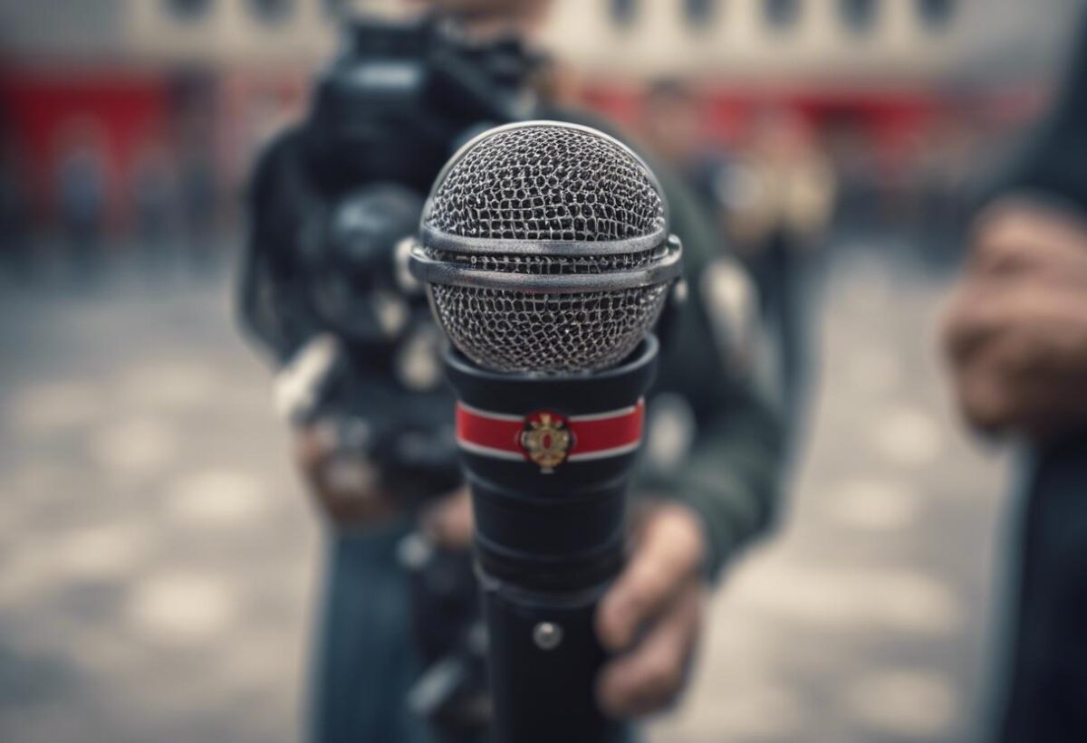 Il cosiddetto "guru" Kadir ha avvertito i reporter: "State scherzando con il pericolo” | Successivamente è intervenuta l'autorità dei carabinieri.