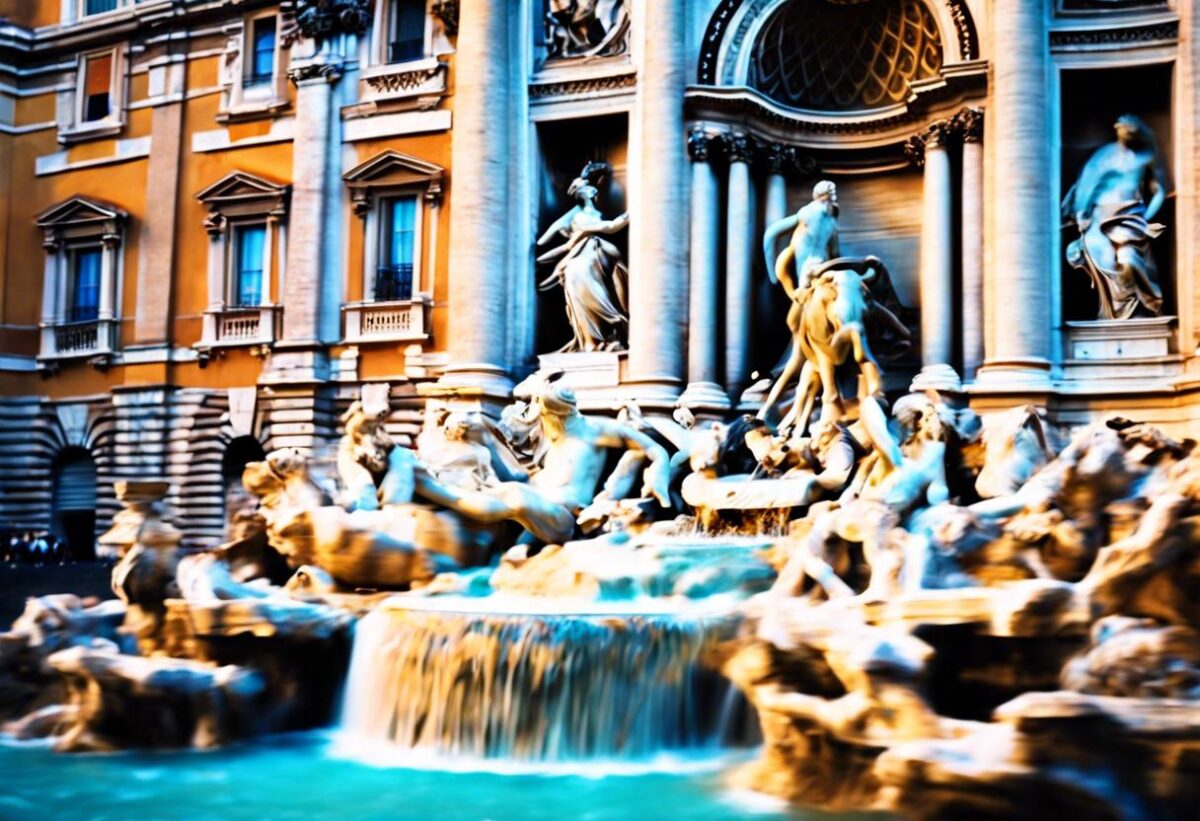La Fontana di Trevi è stata recintata, suscitando disappunto tra i visitatori.