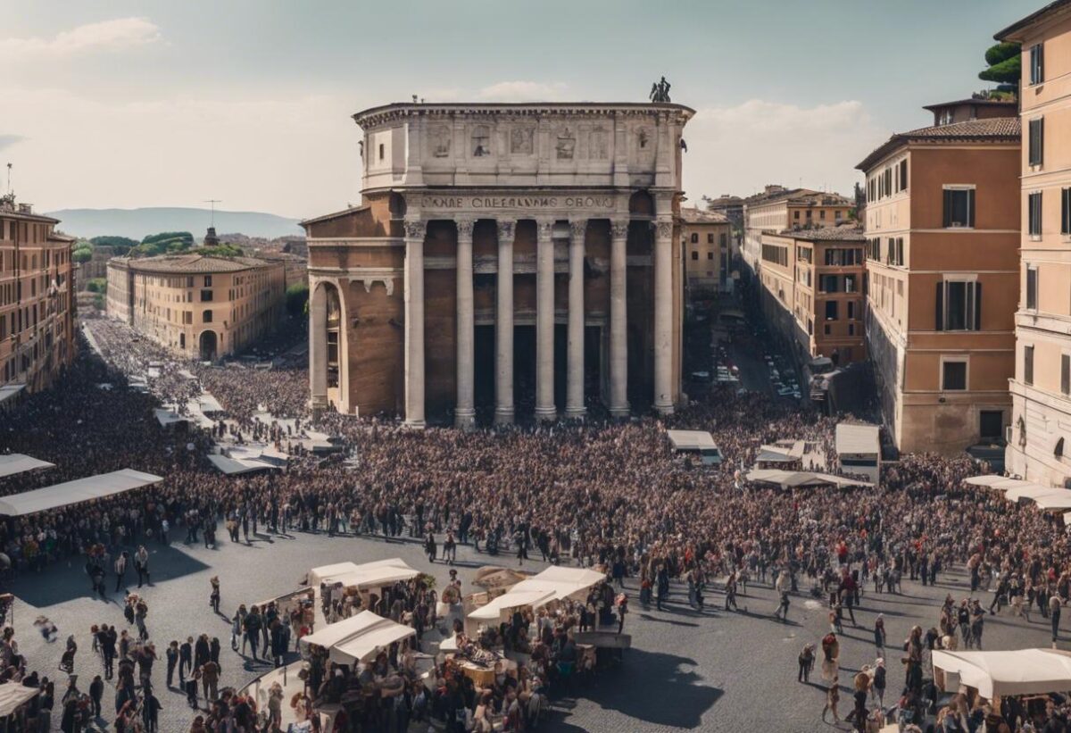 A Roma, gli insegnanti precari si mobilitano in strada.