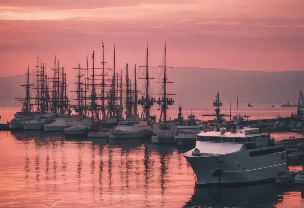 La nave Vespucci arriverà a Trieste al termine del suo viaggio intorno al mondo.