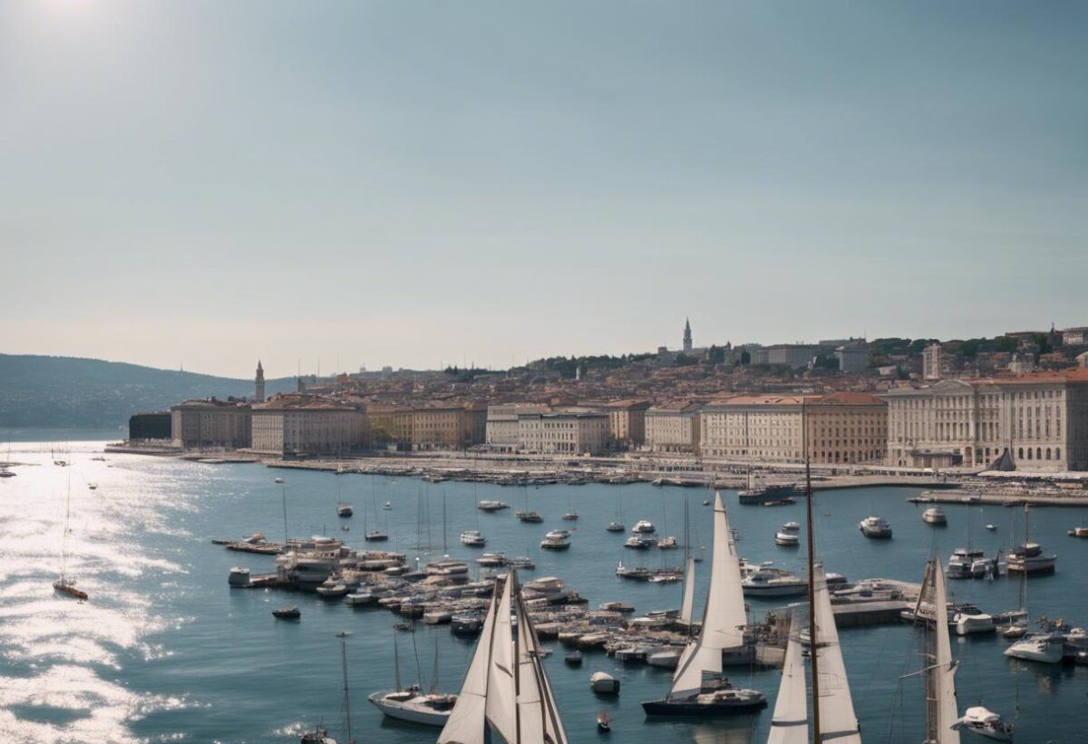 Trieste celebra la vittoria dell'"Arca" alla Barcolana.