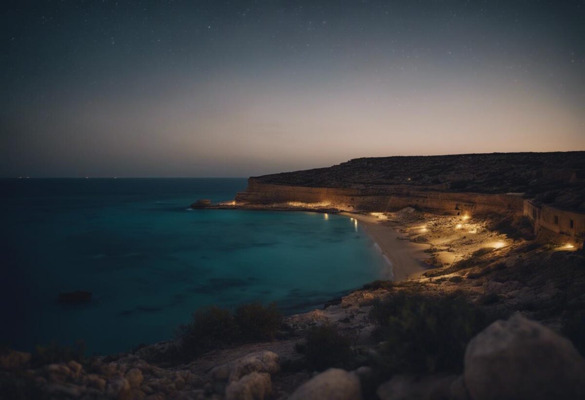 Nella notte a Lampedusa si è registrato un intenso afflusso di migranti, con quasi 300 persone arrivate sull'isola.