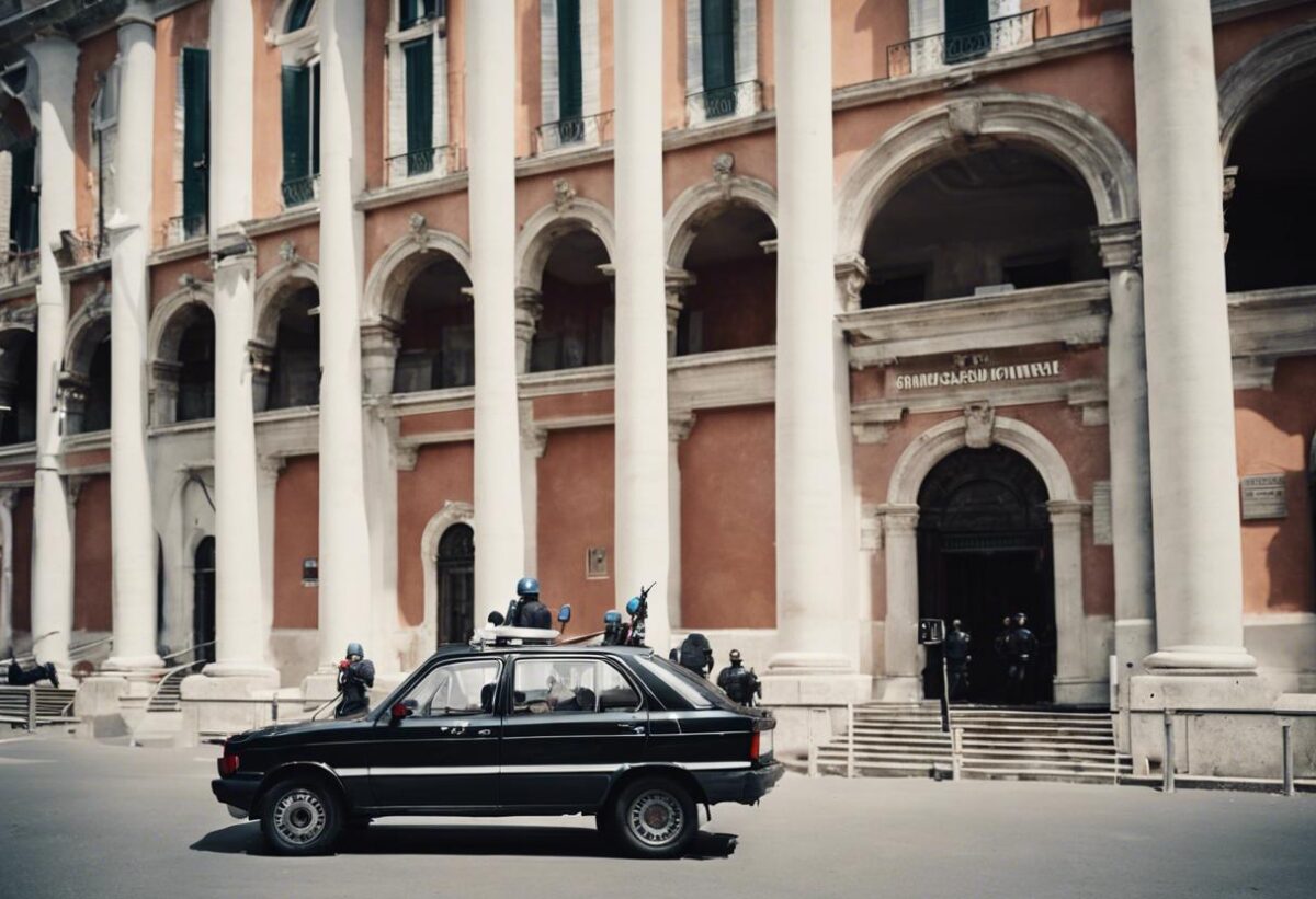 I Carabinieri hanno effettuato operazioni presso il ministero della Cultura, dove sono stati prelevati dei documenti.