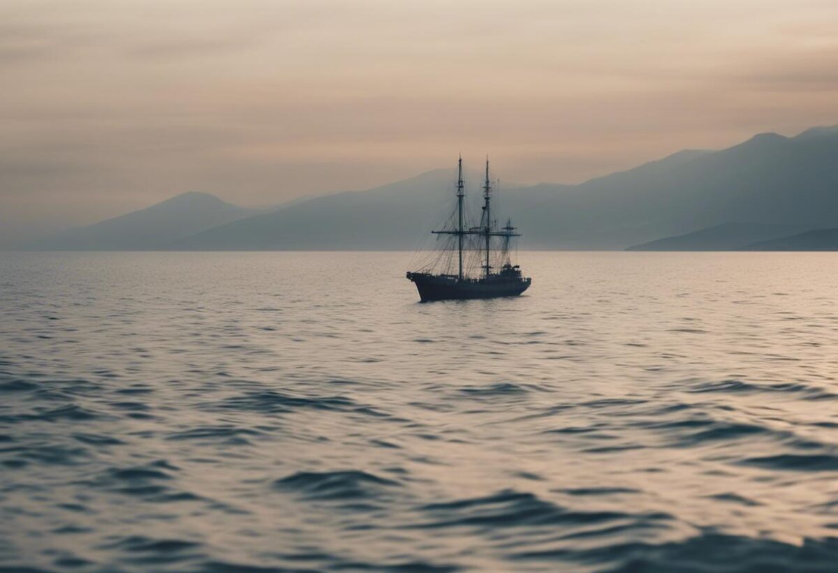 Galleria fotografica - La nave della Marina, con a bordo 16 migranti, è giunta in Albania.
