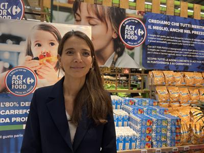 Alimentazione, Grendele (Carrefour Italia): "Con Act For Food equilibrio tra qualit&agrave; e sostenibilit&agrave;"