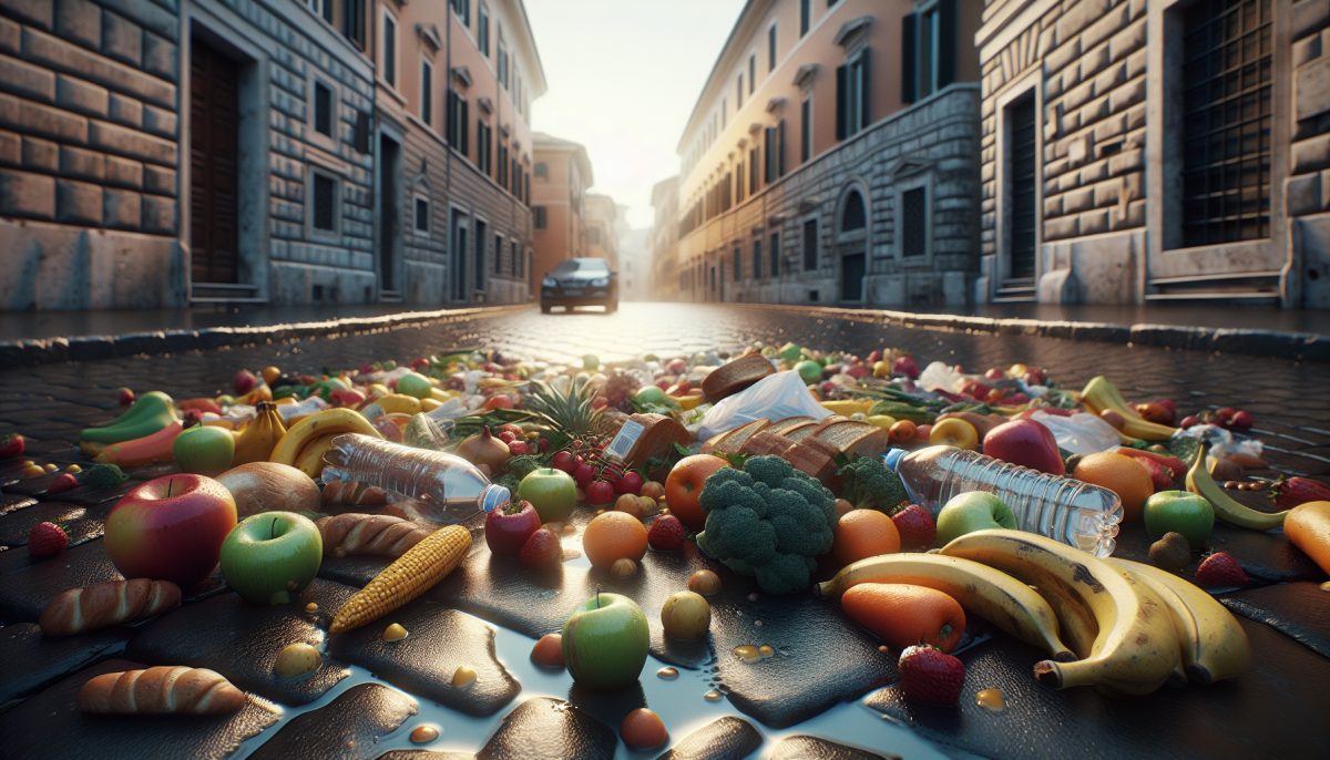 Il monito del Papa contro lo spreco alimentare a Roma
