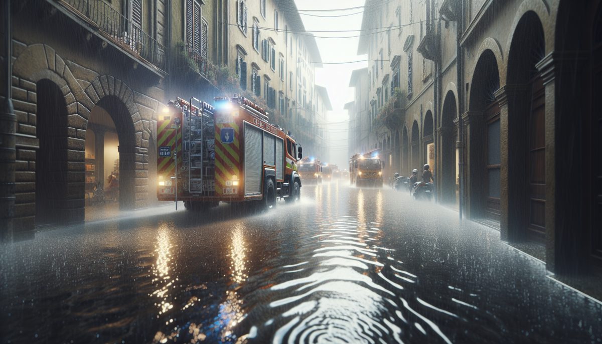Maltempo in Toscana: allagamenti e interventi di soccorso urgenti