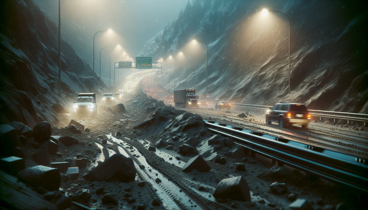Frana sull'autostrada A6 Torino-Savona: interventi in corso per la riapertura