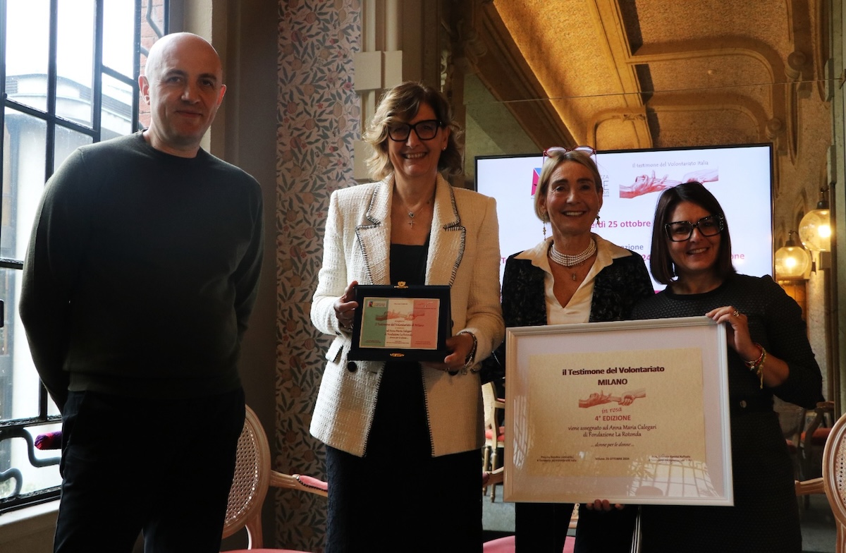 Testimone Rosa alla Fondazione La Rotonda per l'aiuto alle donne in difficoltà