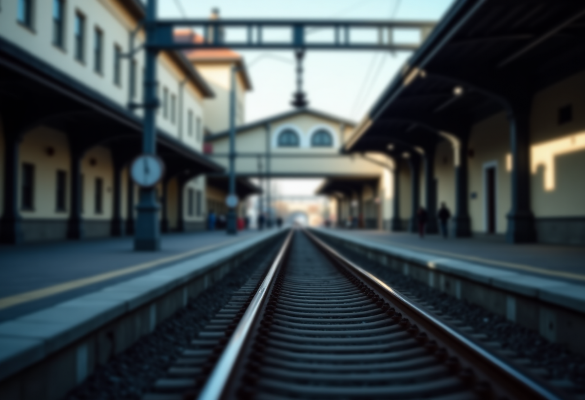 Fuga e violenza: aggressione a un ferroviere in Italia