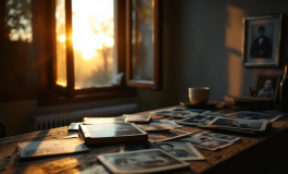 Andrea Carnevale con la sua famiglia, simbolo di resilienza