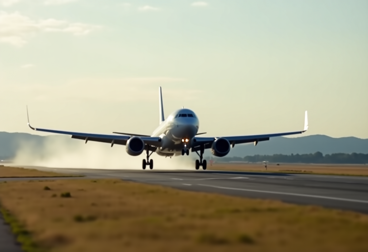 Incidente aereo: atterraggio d'emergenza per volo diretto in Cina