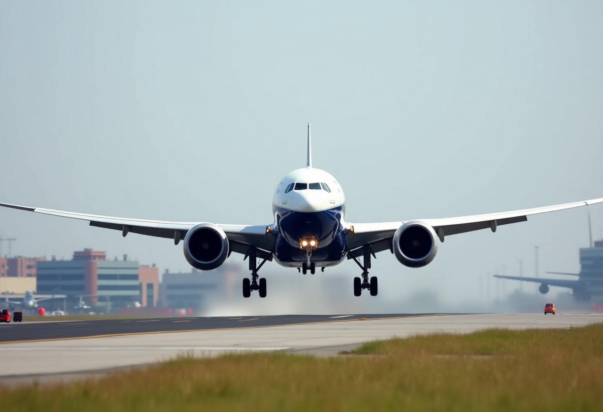Incidente aereo: un Boeing 787-9 costretto a rientrare a Fiumicino