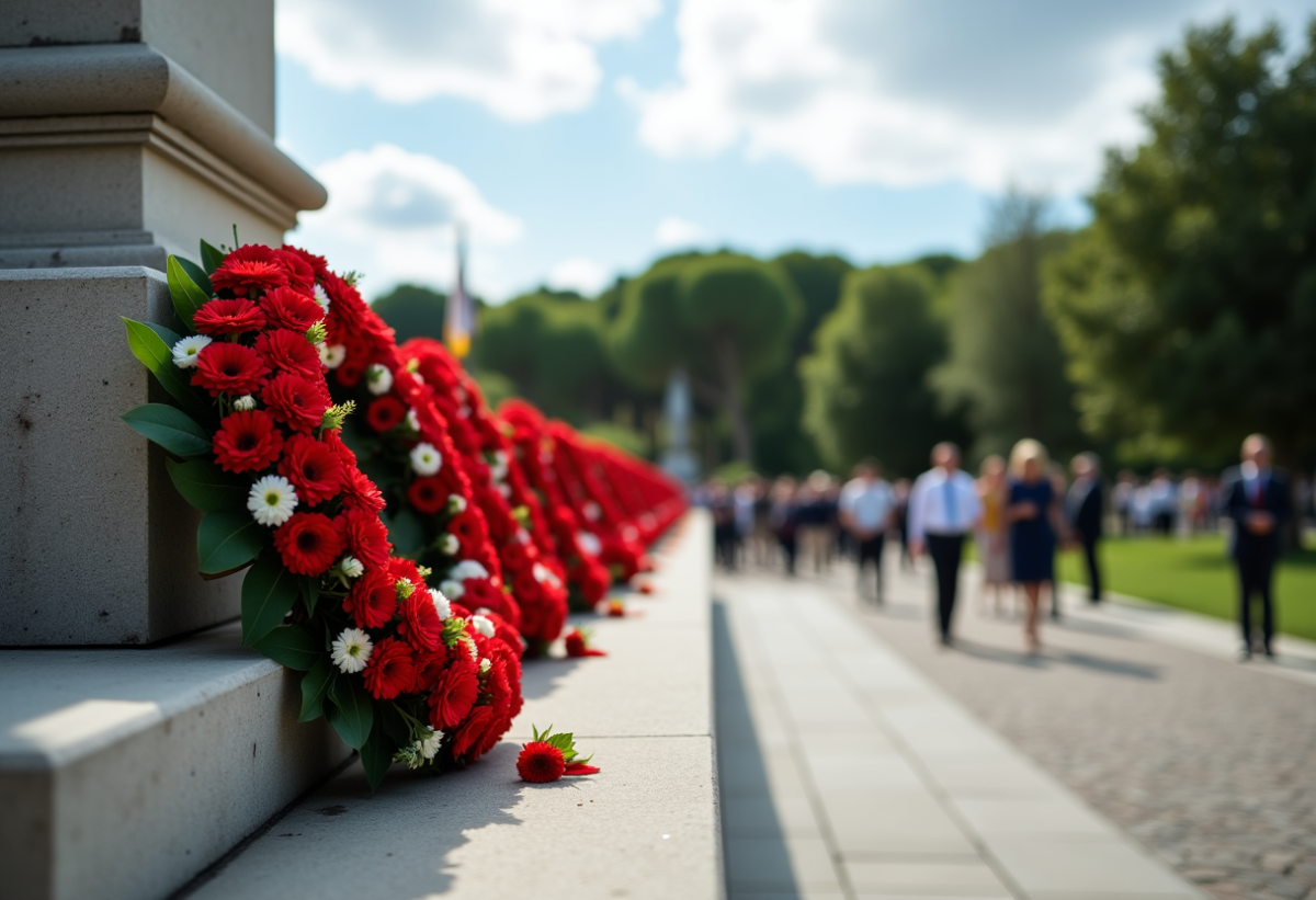 Commemorazione del 187° Reggimento per l'incidente aereo della Meloria