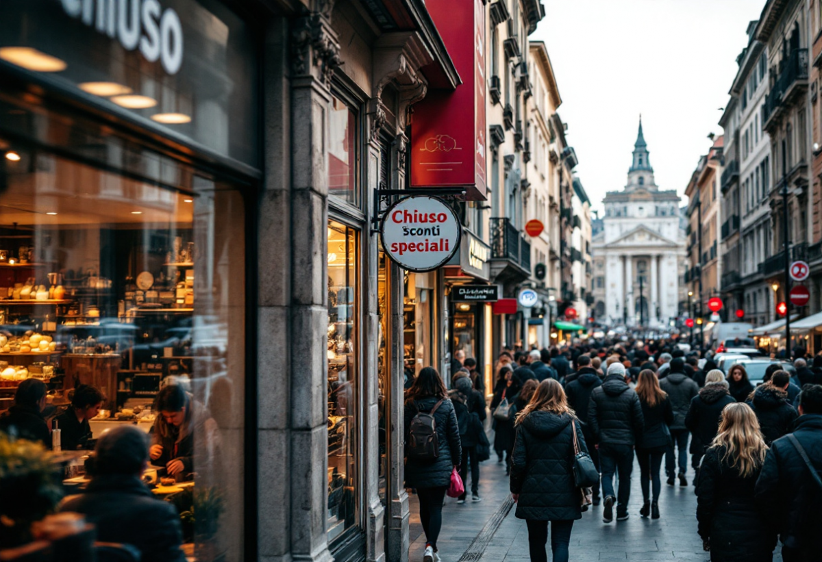 Cortei pro Pal a Milano: il malcontento di commercianti e residenti