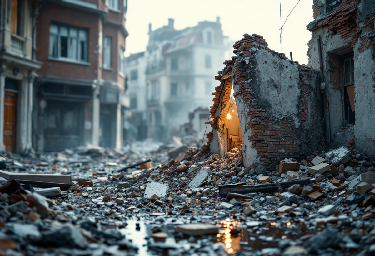 Crollo di una palazzina a Sessa Aurunca: quattro persone estratte vive
