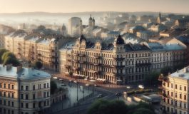 Giudice che esamina un caso di migrazione in Europa