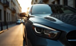 Immagine di un'auto con una donna trovata deceduta nel Salento