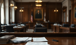 Immagine del Processo Cecchettin con Turetta in aula