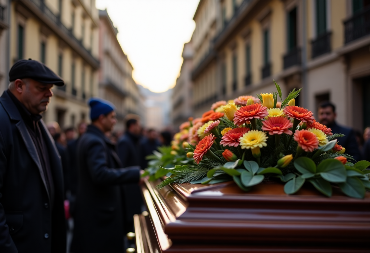 Funerali di Arcangelo Correra: una tragedia che colpisce Napoli