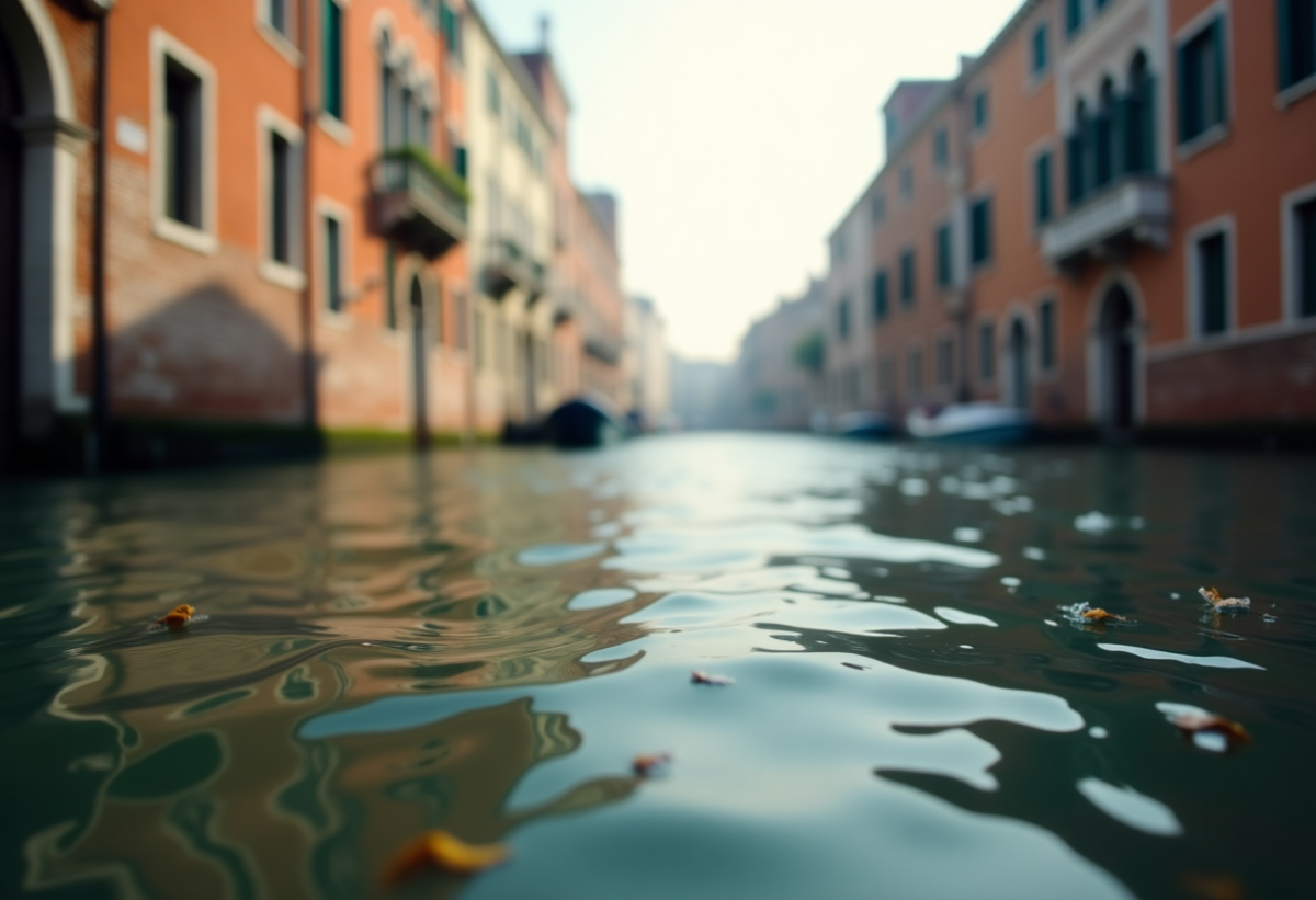 Gondolieri sub tornano a ripulire i canali di Venezia