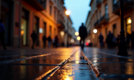 Isella Marzocchi, vittima di stalking, in un momento di riflessione