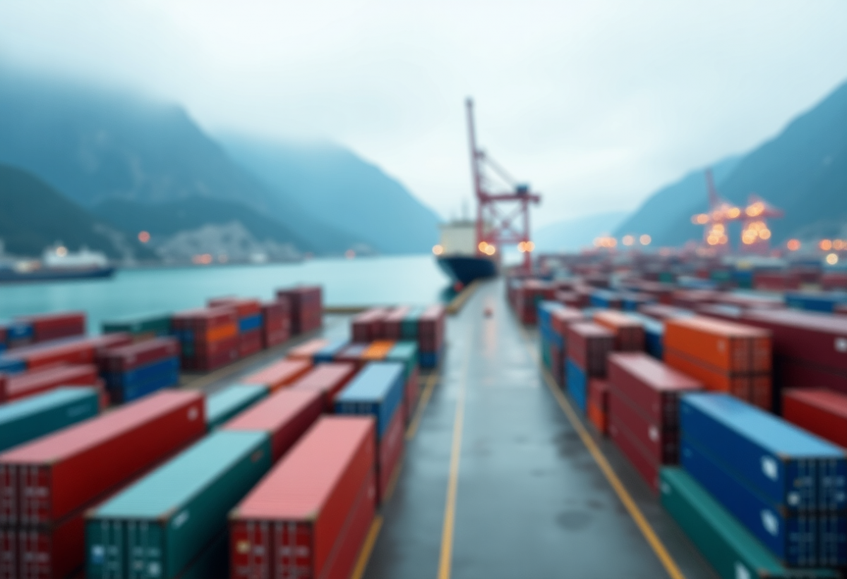 Blocco dei porti in British Columbia: impatti economici e sociali