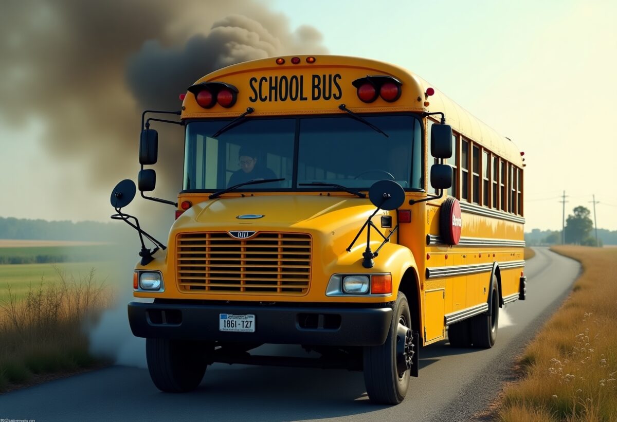 Incendio scuolabus a Bagno a Ripoli: nessun ferito tra i bambini