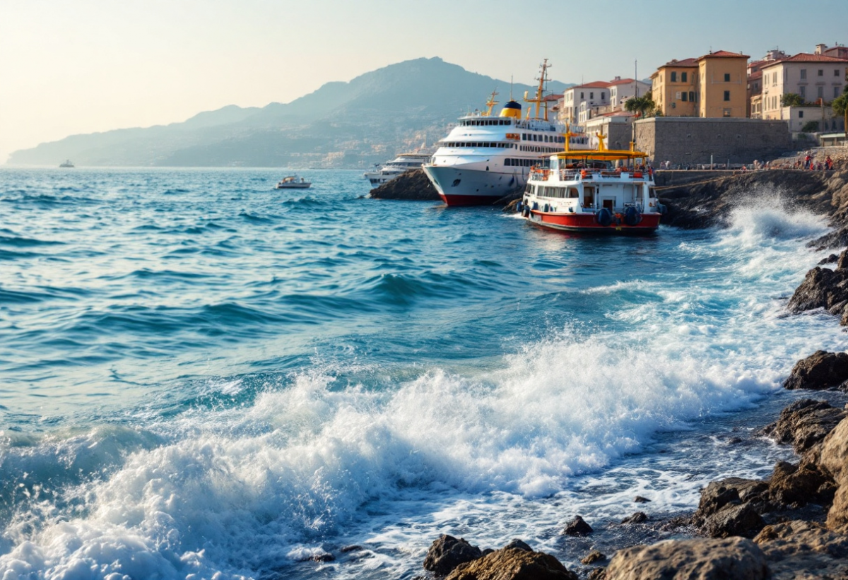 Maltempo in Campania: sospese le corse per Ischia e Procida