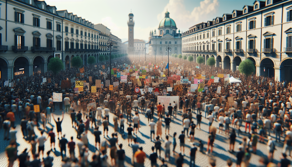 Manifestazioni contro la guerra: la voce dei cittadini in Italia