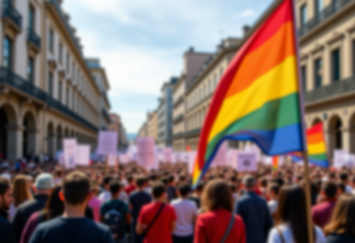 Manifestazioni contro la violenza di genere in tutta Italia
